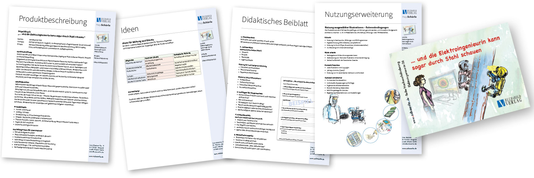 Uebersicht zum Dossier des Impulsbuches "E-Technik 07, Nachwuchsförderung"