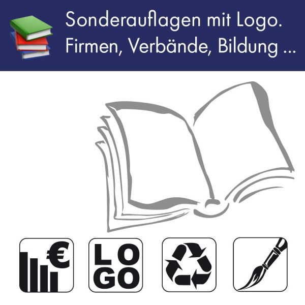 Günstige Staffelpreise und kostenlose Anpassung: Kinderbücher als Werbegeschenk um in den Dialog mit Familie und Gesellschaft zu kommen. Was für ein geniales Konzept des Buches mit Mehrwert