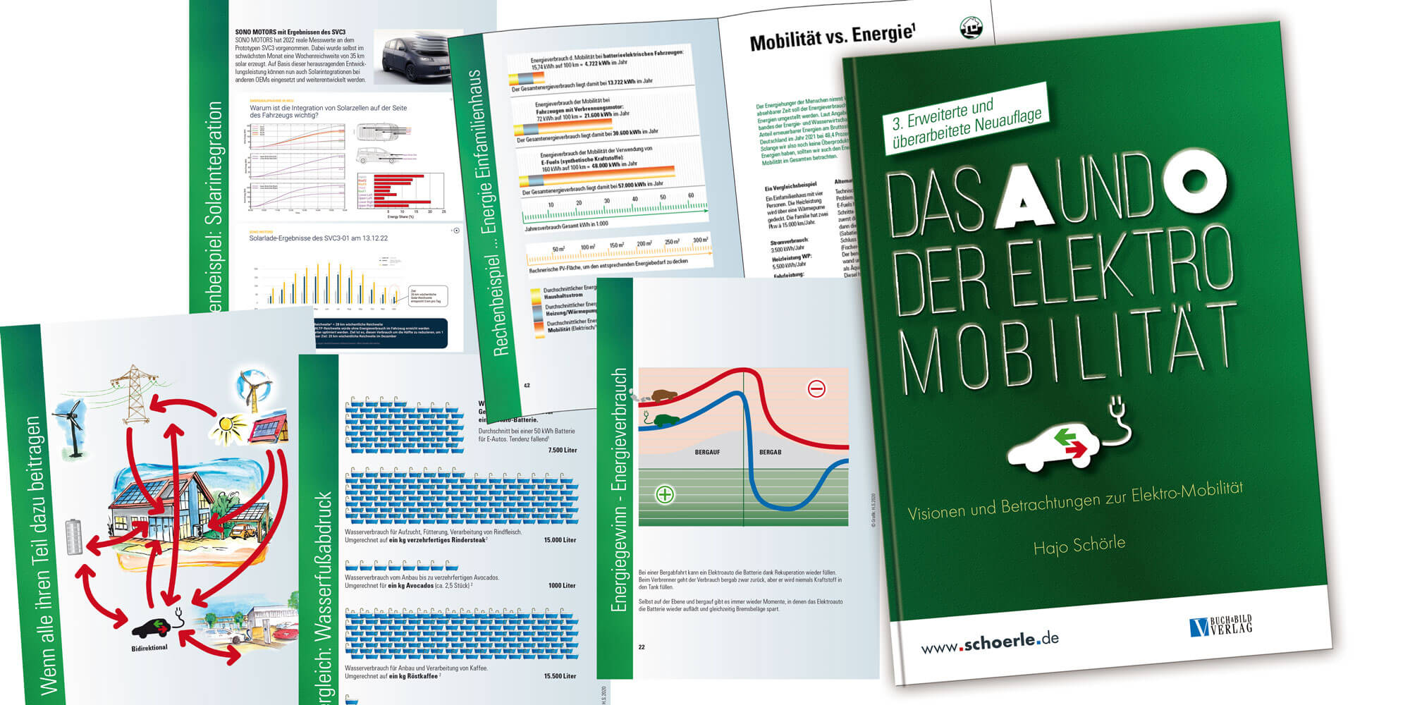 Das überarbeitete Buch: Das A und O der Elektromobilität, jetzt noch umfangreicher