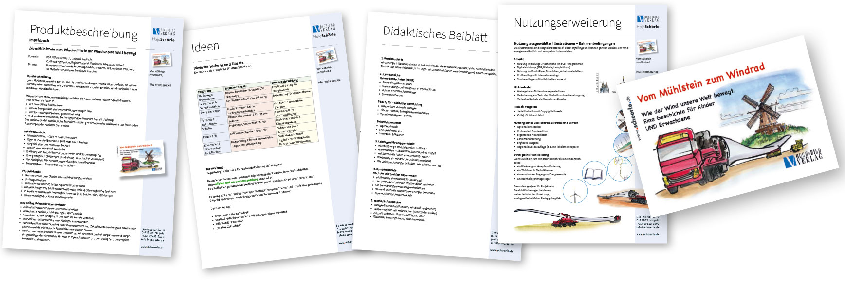  Dossier zum Impulsbuch: Vom Mühlstein zum Windrad