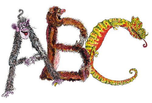 Das bewegte ABC und andere Bücher um das Alphabet zu lernen. Von Mausini