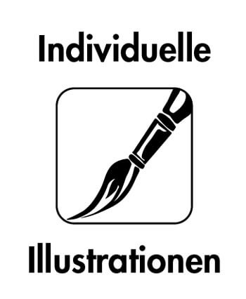 Sonderauflagen mit eigenen Illustrationen? ja, auch das ist möglich. für die Energieberatung