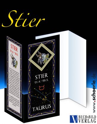 Sternzeichen-Karte Fantasy-Edition STIER