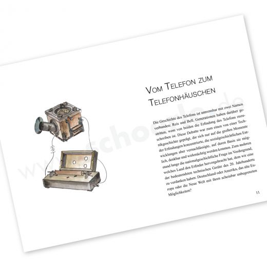 Der erste Fernsprecher. Die Anfänge der Telefonie