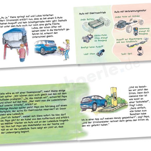 Hier werden auch die Unterschiede von Verbrenner und Elektroauto gut erklärt. Und für Firmen ermöglicht diese Buch den Einstieg in den Dialog mit Familie und Gesellschaft
