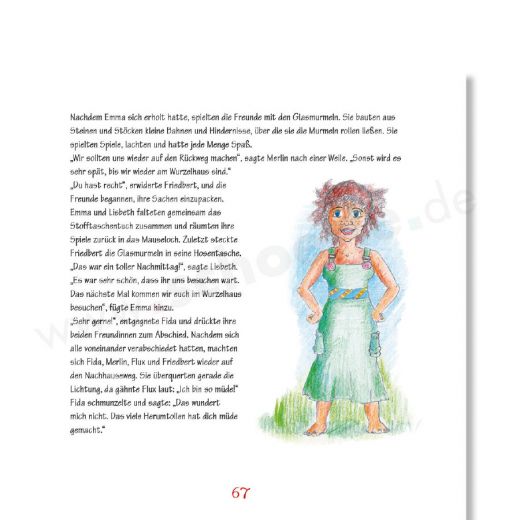 Eine Seite aus dem Inhalt des Buches