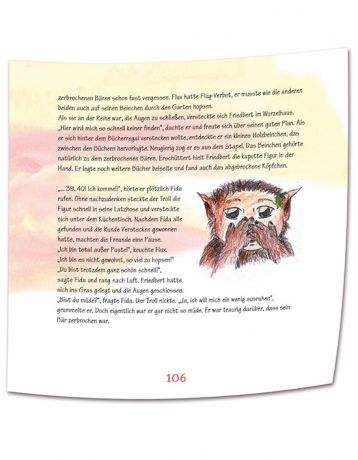 Eine Seite aus dem Inhalt des Buches