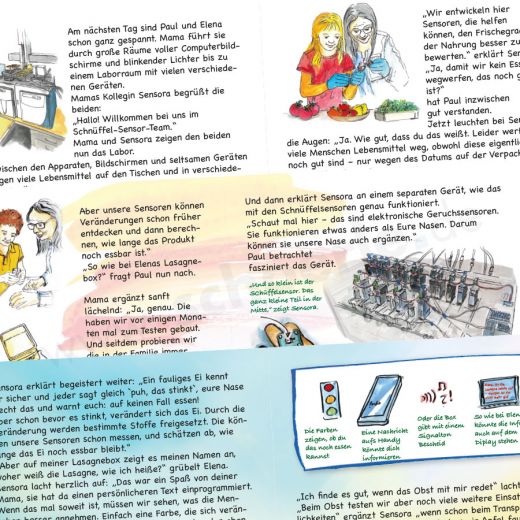 Dieses Kinderbuch leitet die Begeisterung für die E-Technik ins Handeln. Auch daher ist das Buch so wertvoll, wenn es von Firmen, Bildungseinrichtungen und Organisationen verteilt wird.