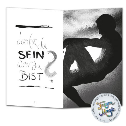 darfst du sein wer du bist? lautet die erste Frage in dem Buch: 99 Türen zu dir. Und die Frage kann auch in einer Gruppe oder einem Coaching gestellt werden