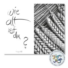 Die Frage 42: wie alt bist du? mag einfach zu beantworten sein, lass die Fragen die dahinter kommen zu und gehe auf Entdeckungsreise