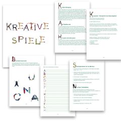 Ab Seite 169 finden Sie noch kreative Spiele mit den ABC Tierbuchstaben. Spielerisch das ABC lernen