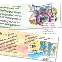Ein Kinderbuch ist fertig und kein Prospekt, es wird nicht weggeworfen und wirkt daher lange